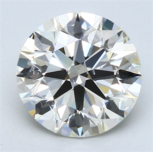 Picture of 2.50 Carats, Round Diamond with Excellent Cut, H Color, VS2 Clarity and Certified by EGL