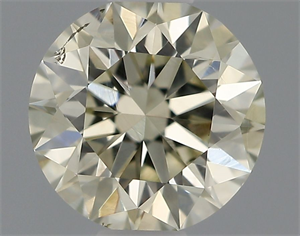 Picture of Natural Diamond 0.51 Carats, Round with Excellent Cut, K Color, SI1 Clarity and Certified by IGI