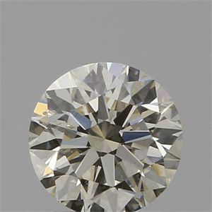 0.35 Carats, ROUND Diamond with Very Good Cut, N Color, SI2 Clarity and Certified by GIA