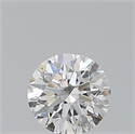 Natural Diamond 0.40 Carats, Round with Excellent Cut, F Color, SI2 Clarity and Certified by GIA