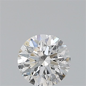 Picture of Natural Diamond 0.40 Carats, Round with Excellent Cut, F Color, SI2 Clarity and Certified by GIA