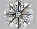 Natural Diamond 2.70 Carats, Round with Excellent Cut, F Color, VS1 Clarity and Certified by GIA