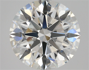 Picture of Natural Diamond 2.70 Carats, Round with Excellent Cut, F Color, VS1 Clarity and Certified by GIA