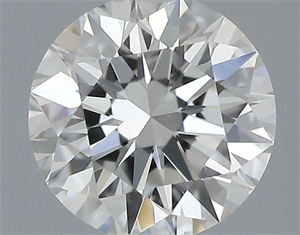 Picture of Natural Diamond 0.40 Carats, Round with Excellent Cut, H Color, VS1 Clarity and Certified by GIA