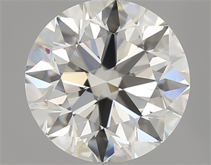 Picture of Natural Diamond 1.70 Carats, Round with Excellent Cut, I Color, VVS1 Clarity and Certified by GIA