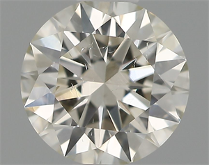 Picture of Natural Diamond 0.47 Carats, Round with Excellent Cut, I Color, SI1 Clarity and Certified by IGI