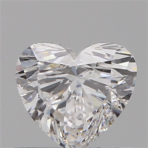 0.50 Carats, HEART Diamond with  Cut, E Color, VS1 Clarity and Certified by GIA