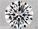 Natural Diamond 0.42 Carats, Round with Excellent Cut, G Color, VS2 Clarity and Certified by GIA