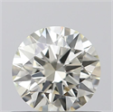 Natural Diamond 0.51 Carats, Round with Excellent Cut, J Color, VS1 Clarity and Certified by IGI