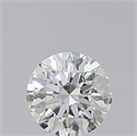 Natural Diamond 0.40 Carats, Round with Excellent Cut, G Color, SI1 Clarity and Certified by GIA