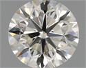 Natural Diamond 0.50 Carats, Round with Very Good Cut, I Color, VVS1 Clarity and Certified by IGI