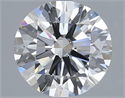 Natural Diamond 2.04 Carats, Round with Excellent Cut, H Color, VS2 Clarity and Certified by GIA