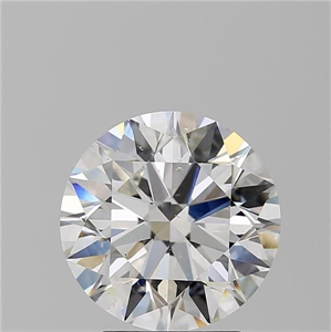 Picture of Natural Diamond 3.25 Carats, Round with Excellent Cut, G Color, SI2 Clarity and Certified by GIA