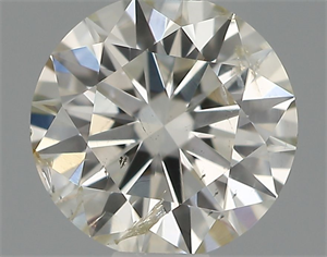 Picture of Natural Diamond 0.51 Carats, Round with Excellent Cut, I Color, SI2 Clarity and Certified by IGI