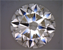 Natural Diamond 2.06 Carats, Round with Excellent Cut, E Color, SI1 Clarity and Certified by GIA