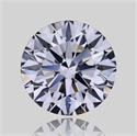 Natural Diamond 2.01 Carats, Round with Excellent Cut, F Color, VS2 Clarity and Certified by GIA