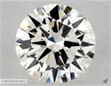 Natural Diamond 0.40 Carats, Round with Excellent Cut, J Color, SI1 Clarity and Certified by GIA