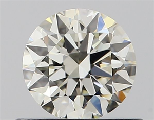 Picture of Natural Diamond 0.52 Carats, Round with Excellent Cut, I Color, VS2 Clarity and Certified by IGI