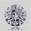 Natural Diamond 0.46 Carats, Round with Excellent Cut, I Color, VVS1 Clarity and Certified by IGI