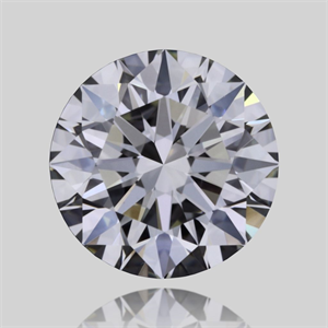 Picture of Natural Diamond 0.46 Carats, Round with Excellent Cut, I Color, VVS1 Clarity and Certified by IGI