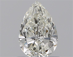 Picture of Natural Diamond 0.70 Carats, Pear with  Cut, I Color, VVS1 Clarity and Certified by GIA