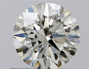 Picture of Natural Diamond 0.58 Carats, Round with Excellent Cut, I Color, VS1 Clarity and Certified by IGI