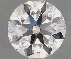 Picture of Natural Diamond 1.70 Carats, Round with Excellent Cut, G Color, VS2 Clarity and Certified by GIA