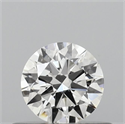 Natural Diamond 0.40 Carats, Round with Very Good Cut, G Color, SI1 Clarity and Certified by GIA