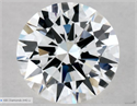 Natural Diamond 0.42 Carats, Round with Excellent Cut, F Color, VS1 Clarity and Certified by GIA