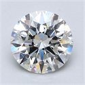 Natural Diamond 2.01 Carats, Round with Excellent Cut, I Color, VS1 Clarity and Certified by GIA