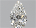 Natural Diamond 0.70 Carats, Pear with  Cut, F Color, SI1 Clarity and Certified by GIA