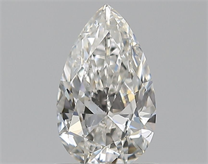 Picture of Natural Diamond 0.70 Carats, Pear with  Cut, F Color, SI1 Clarity and Certified by GIA