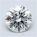 Natural Diamond 1.90 Carats, Round with Excellent Cut, G Color, VS2 Clarity and Certified by GIA