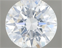 Natural Diamond 0.50 Carats, Round with Excellent Cut, G Color, I1 Clarity and Certified by GIA