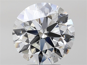 Picture of Natural Diamond 3.51 Carats, Round with Excellent Cut, I Color, VVS2 Clarity and Certified by GIA