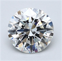 Natural Diamond 2.00 Carats, Round with Excellent Cut, F Color, VS1 Clarity and Certified by GIA