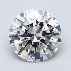 Picture of Natural Diamond 2.00 Carats, Round with Excellent Cut, F Color, VS1 Clarity and Certified by GIA