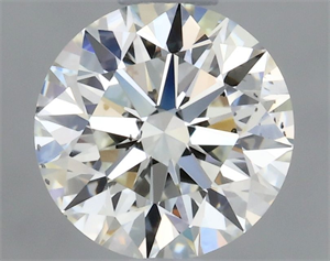 Picture of Natural Diamond 0.55 Carats, Round with Excellent Cut, J Color, SI1 Clarity and Certified by GIA