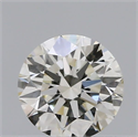 Natural Diamond 0.40 Carats, Round with Excellent Cut, K Color, VS2 Clarity and Certified by GIA