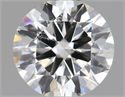 Natural Diamond 0.40 Carats, Round with Excellent Cut, H Color, SI1 Clarity and Certified by IGI