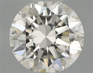 Picture of Natural Diamond 0.40 Carats, Round with Excellent Cut, I Color, VS2 Clarity and Certified by IGI