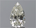 Natural Diamond 1.50 Carats, Pear with  Cut, K Color, VS2 Clarity and Certified by GIA