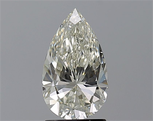 Picture of Natural Diamond 1.50 Carats, Pear with  Cut, K Color, VS2 Clarity and Certified by GIA