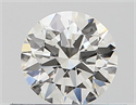 Natural Diamond 0.40 Carats, Round with Excellent Cut, I Color, VS1 Clarity and Certified by GIA