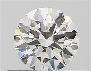 Picture of Natural Diamond 0.40 Carats, Round with Excellent Cut, I Color, VS1 Clarity and Certified by GIA