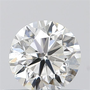 Picture of Natural Diamond 0.40 Carats, Round with Very Good Cut, G Color, SI2 Clarity and Certified by GIA