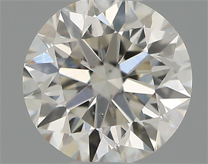 Picture of Natural Diamond 0.45 Carats, Round with Excellent Cut, I Color, VS2 Clarity and Certified by IGI