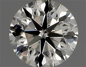 Picture of Natural Diamond 0.41 Carats, Round with Very Good Cut, H Color, VVS2 Clarity and Certified by IGI