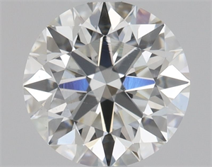 Picture of Natural Diamond 0.45 Carats, Round with Excellent Cut, H Color, VS2 Clarity and Certified by GIA