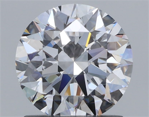 Picture of Natural Diamond 1.32 Carats, Round with Excellent Cut, D Color, VVS1 Clarity and Certified by GIA